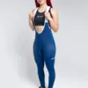 1. LICRA DE CICLISMO PLUS LARGA AZUL – CAPOTE – MUJER