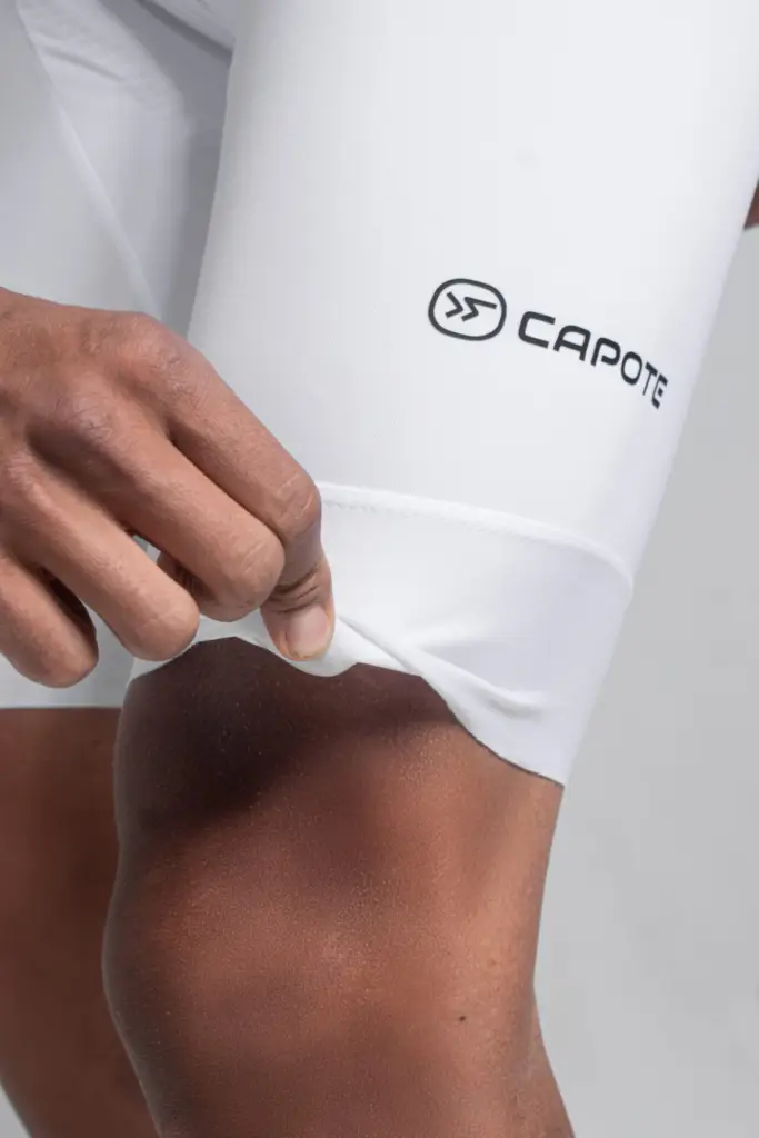 3 – LICRA DE CICLISMO PLUS CORTA BLANCA – HOMBRE