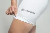 3 – LICRA DE CICLISMO PLUS CORTA BLANCA – MUJER