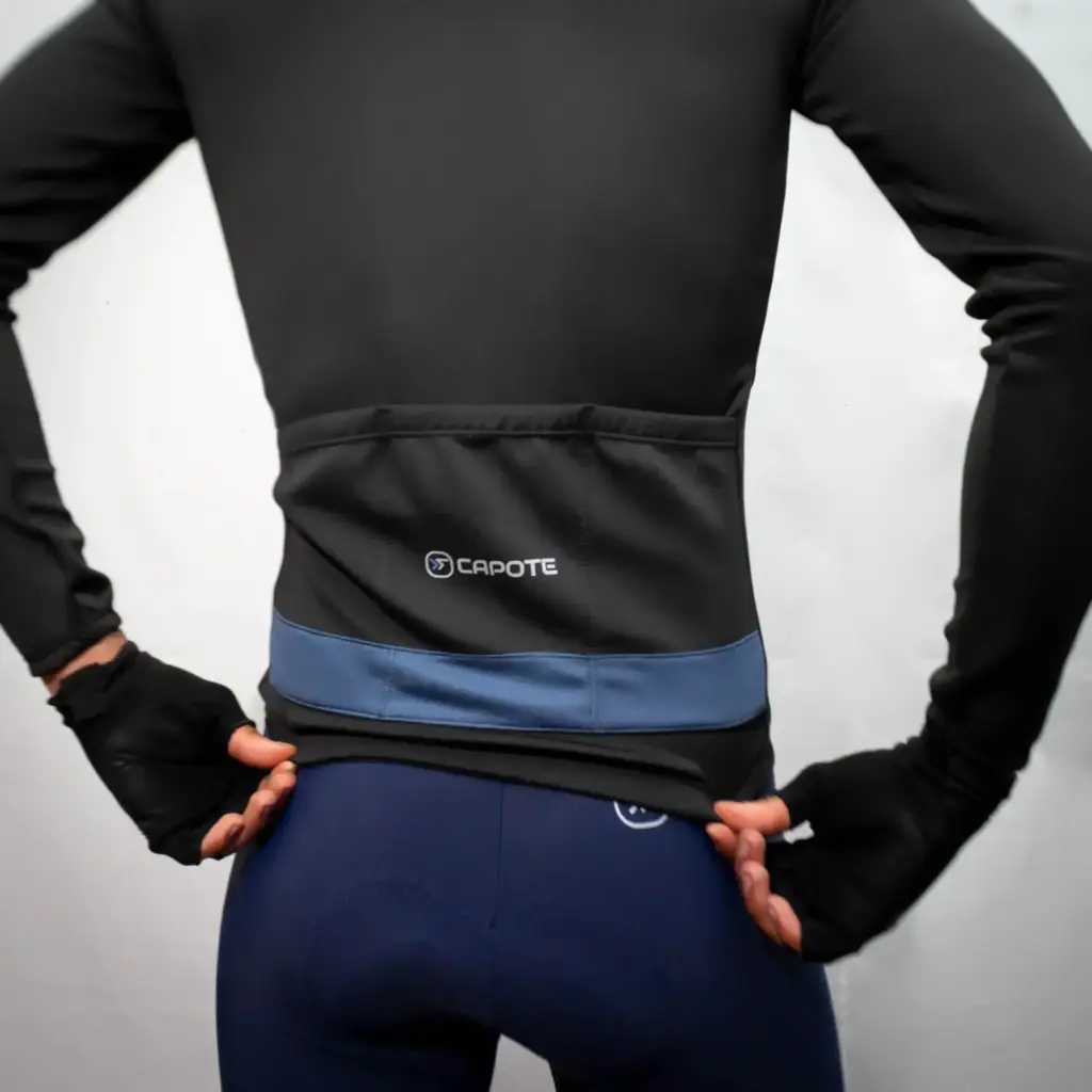CHAQUETA-HOMBRE-TERMICA-K2-LINE-BLUE-DE-CICLISMO-ESPALDA