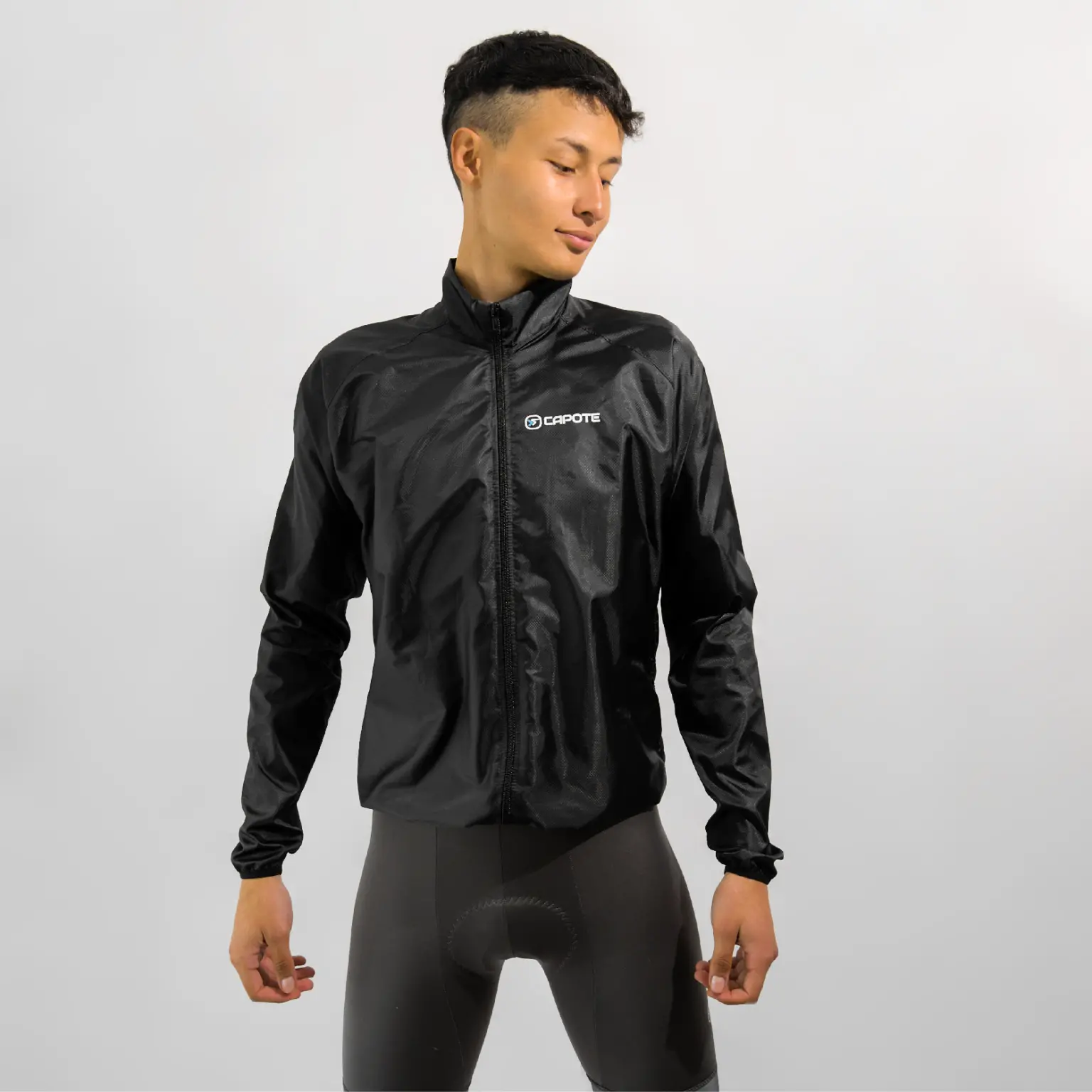 Chaqueta Rompevientos Negra