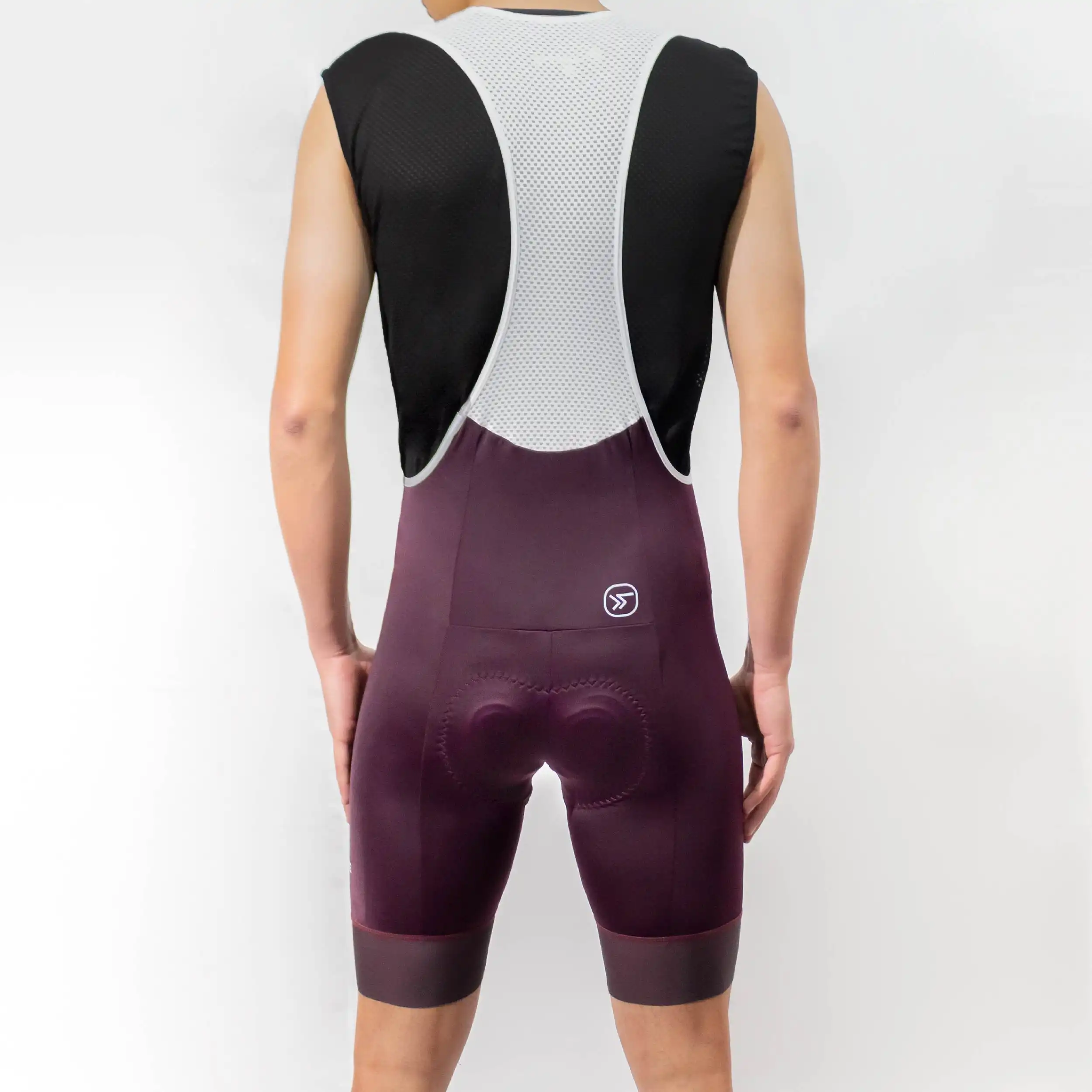 Licra Hombre Corta Plus Vinotinto