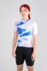 1. JERSEY DE CICLISMO NEBULA AURORA – CAPOTE – MANGA CORTA – MUJER – FRENTE