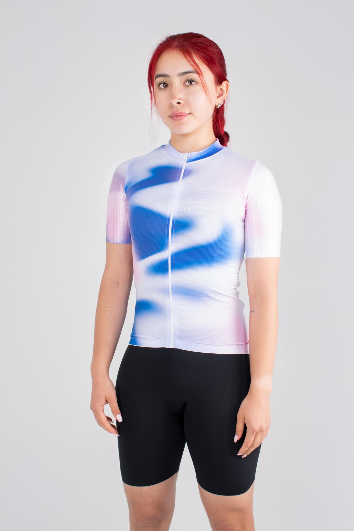 Jersey de Ciclismo Aurora Manga Corta Mujer
