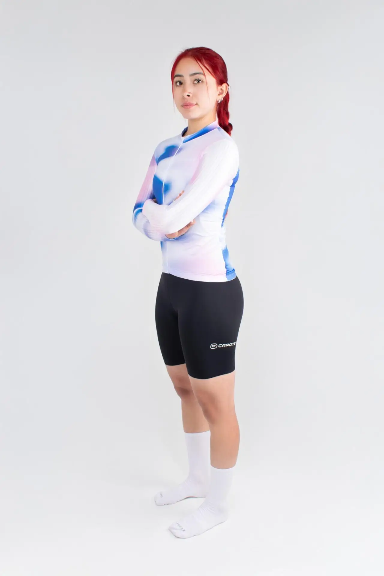 Jersey de Ciclismo Aurora Manga Larga Mujer