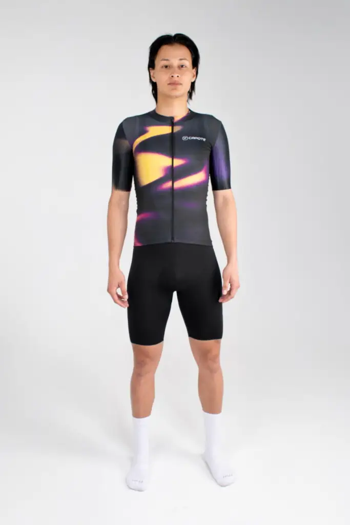 1. JERSEY DE CICLISMO NEBULA ECLIPSE – CAPOTE – MANGA CORTA – HOMBRE – FRENTE