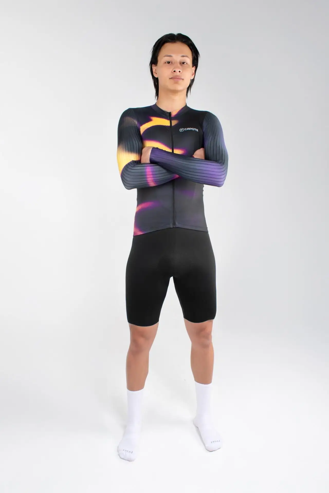 Jersey de Ciclismo Eclipse Manga Larga Hombre