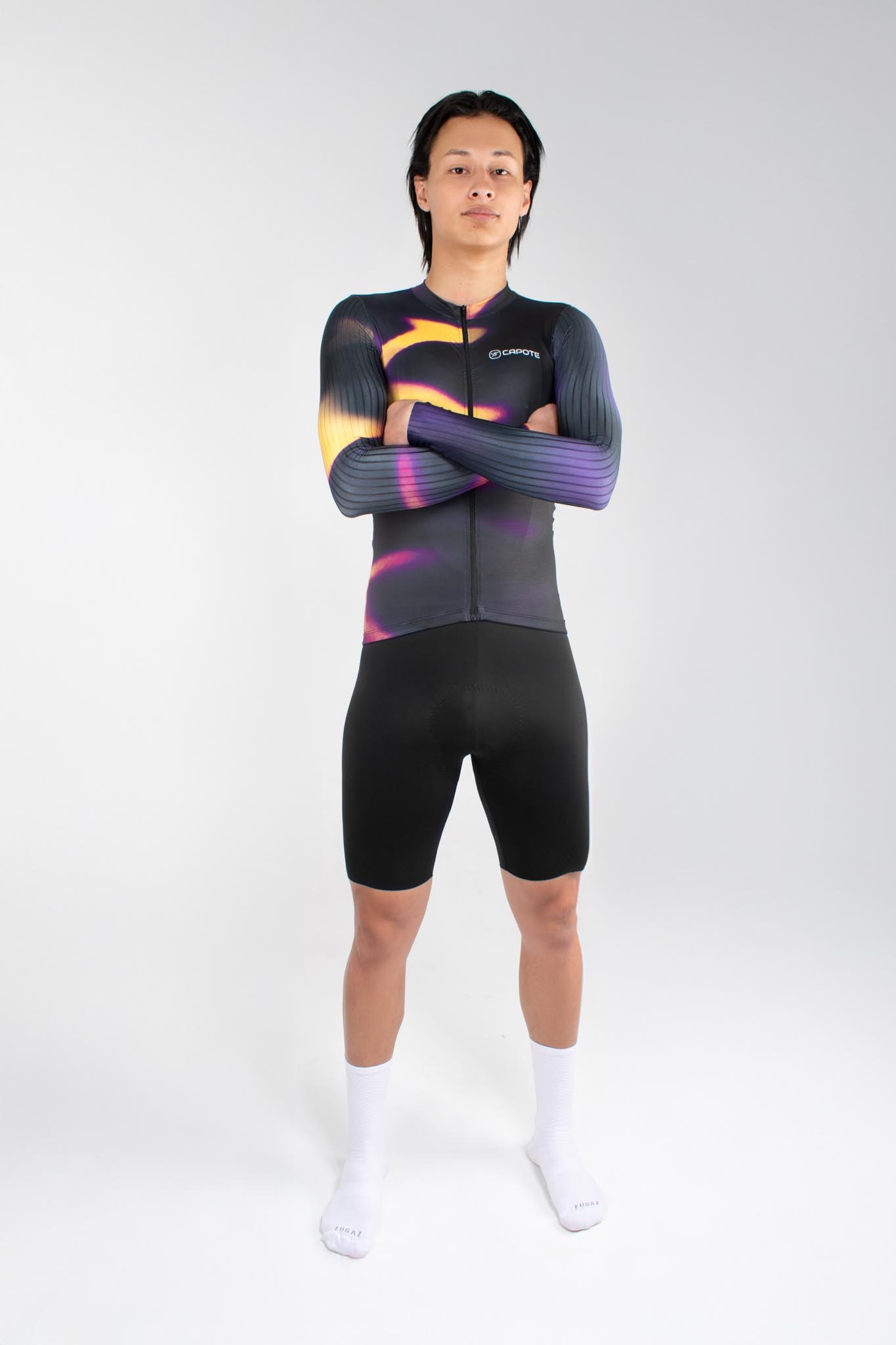 Jersey de Ciclismo Eclipse Manga Larga Hombre