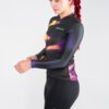 Jersey de Ciclismo Eclipse Manga Larga Mujer