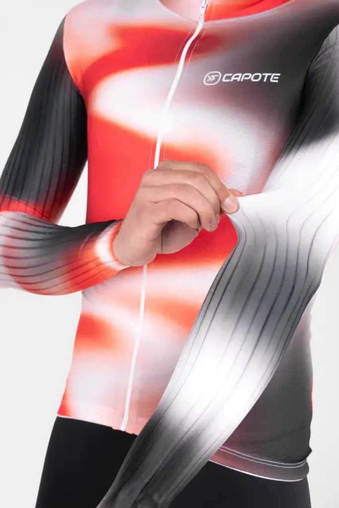 2. JERSEY DE CICLISMO NEBULA INFERNO – CAPOTE – MANGA LARGA – HOMBRE – FRENTE