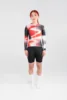 3. JERSEY DE CICLISMO NEBULA INFERNO – CAPOTE – MANGA LARGA – MUJER – FRENTE