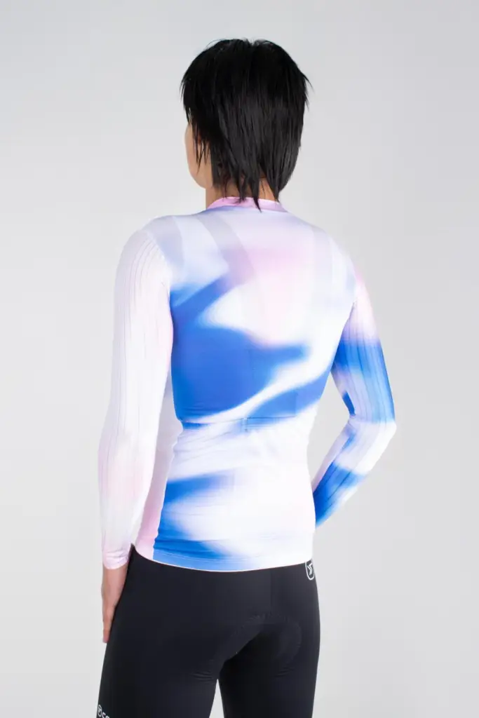 4. JERSEY DE CICLISMO NEBULA AURORA – CAPOTE – MANGA LARGA – HOMBRE – ESPALDA