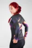 4. JERSEY DE CICLISMO NEBULA ECLIPSE – CAPOTE – MANGA LARGA – MUJER – ESPALDA