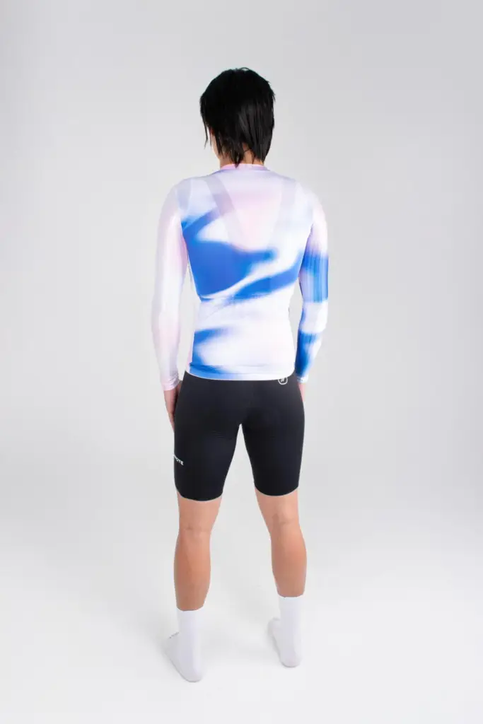 5. JERSEY DE CICLISMO NEBULA AURORA – CAPOTE – MANGA LARGA – HOMBRE – ESPALDA