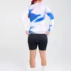 7. JERSEY DE CICLISMO NEBULA AURORA – CAPOTE – MANGA LARGA – MUJER – ESPALDA