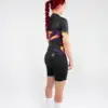 7. JERSEY DE CICLISMO NEBULA ECLIPSE – CAPOTE – MANGA CORTA – MUJER – ESPALDA
