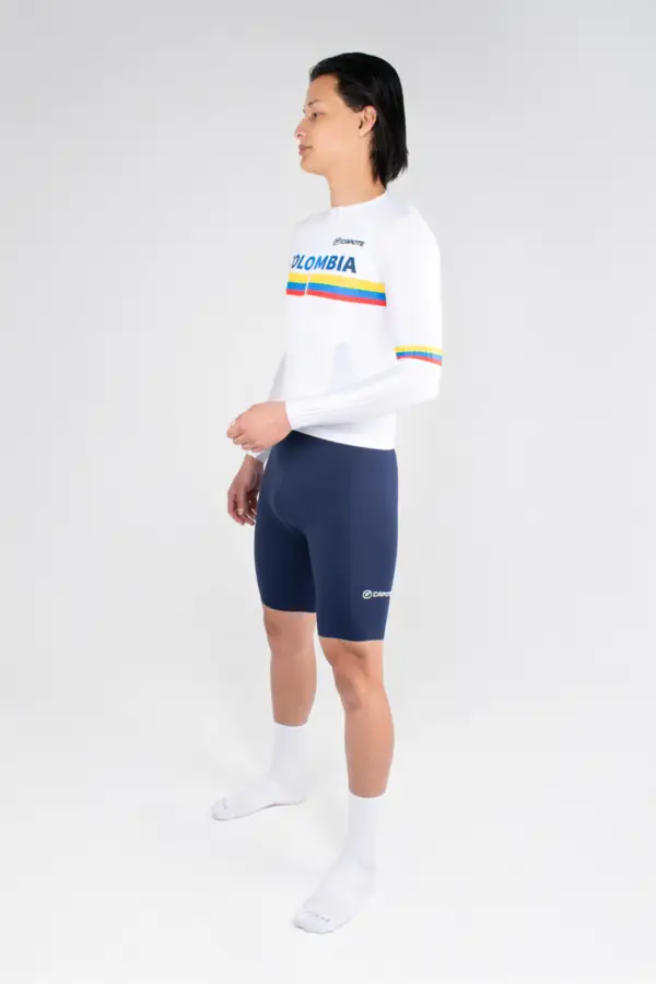Jersey de Ciclismo Colombia Manga Larga Hombre