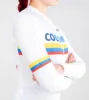 2. JERSEY DE CICLISMO COLOMBIA – CAPOTE – MANGA LARGA – MUJER – DETALLE