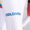 3. JERSEY DE CICLISMO COLOMBIA – CAPOTE – MANGA LARGA – MUJER – DETALLE