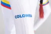 3. JERSEY DE CICLISMO COLOMBIA – CAPOTE – MANGA LARGA – MUJER – DETALLE