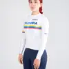 4. JERSEY DE CICLISMO COLOMBIA – CAPOTE – MANGA LARGA – MUJER – LATERAL