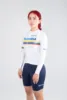 4. JERSEY DE CICLISMO COLOMBIA – CAPOTE – MANGA LARGA – MUJER – LATERAL
