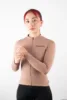 1 – JERSEY DE CICLISMO BROWN CAPOTE – LARGO -MUJER
