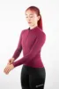 1 – JERSEY DE CICLISMO PURPLE CAPOTE -LARGO – MUJER