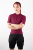 1 – JERSEY DE CICLISMO PURPLE CAPOTE – MUJER
