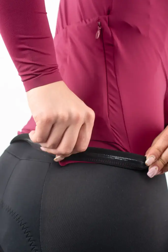 3 – JERSEY DE CICLISMO PURPLE CAPOTE -LARGO – MUJER
