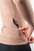 4 – JERSEY DE CICLISMO BROWN CAPOTE – LARGO -MUJER