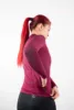 4 – JERSEY DE CICLISMO PURPLE CAPOTE -LARGO – MUJER