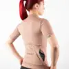 7 – JERSEY DE CICLISMO BROWN CAPOTE -MUJER
