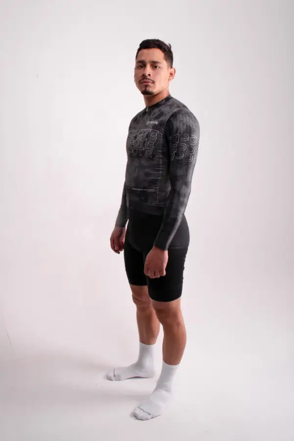 Jersey de Ciclismo Flux Void Manga Larga Hombre