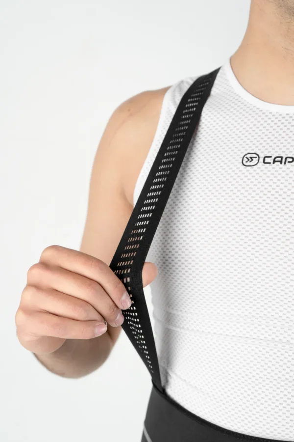 Licra de Ciclismo Vertice Negra Larga Hombre